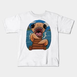 Lake monster Kids T-Shirt